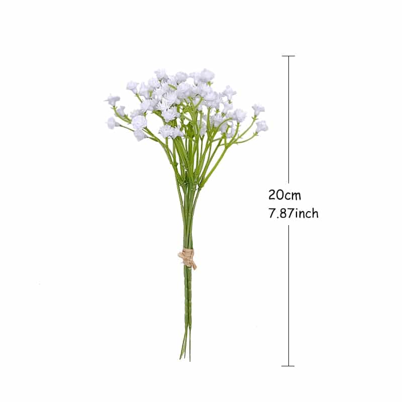 Decorative Plastic Artificial Gypsophila Babysbreath Flower for
