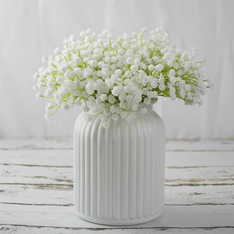 White Gypsophila Artificial Flowers - GoTulips