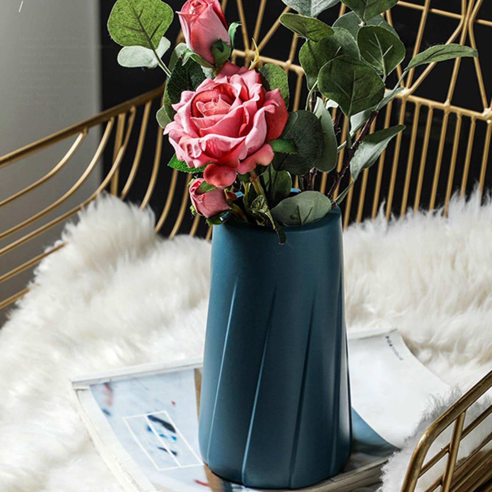Nordic Handbag Vase Colorful Handbag Vase Flower Vase 